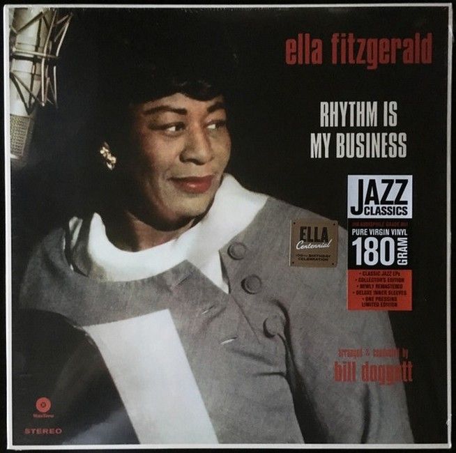 Ella Fitzgerald – Rhythm Is My Business (LP, Album, Limited Edition, Vinyl)