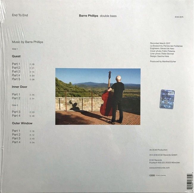 Barre Phillips – End To End (Vinyl)