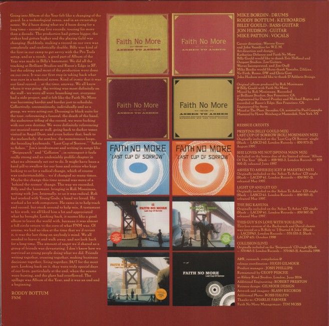 Платівка Faith No More – Album Of The Year