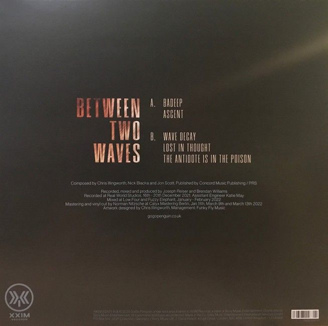 Платівка GoGo Penguin – Between Two Waves|Пінгвін Гоу-Гоу-Між двома хвилями