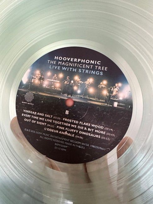 Hooverphonic - The Magnificent Tree - Live With Strings (LP, Transparent, Coloured Vinyl)