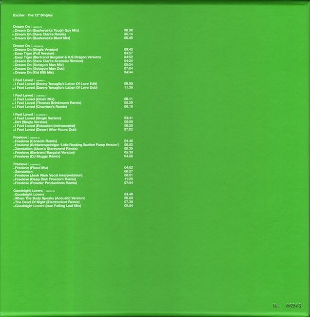 Платівка Depeche Mode – Exciter | The 12" Singles|Депеш Мод-Збудник|12-дюймовий сингл(Box-Set,8xLP)