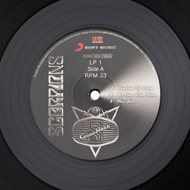 Scorpions – Comeblack (2LP, Album, Vinyl)
