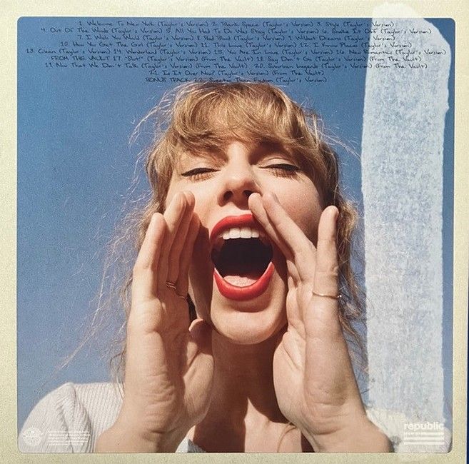 Taylor Swift – 1989 (Taylor's Version) (2LP, Album, Special Edition, Tangerine Vinyl)