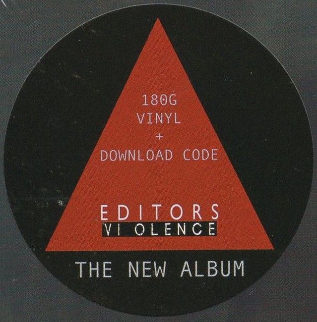 Editors – Violence (LP, Album, 180 gram, Vinyl)