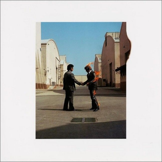Pink Floyd - Wish You Were Here (LP, Album, Limited Edition, Reissue, Remastered, Stereo, Yellow Flame, 50th Anniversary Vinyl)