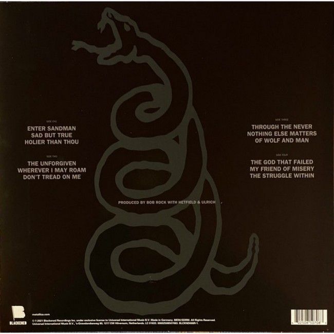 Платівка Metallica – Metallica|Металіка-Металіка(2xLP.Remastered)