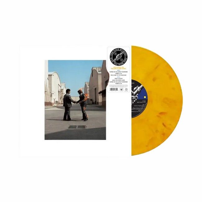 Pink Floyd - Wish You Were Here (LP, Album, Limited Edition, Reissue, Remastered, Stereo, Yellow Flame, 50th Anniversary Vinyl)