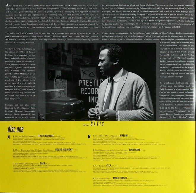 John Coltrane – Another Side Of John Coltrane (2LP, Compilation, Stereo, Mono, 180g, Vinyl)