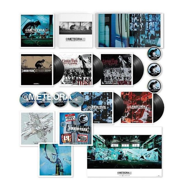 Linkin Park – Meteora (Box-Set, 4LP, 4CD, 3DVD, Deluxe Edition, Limited Edition, 20th Anniversary)