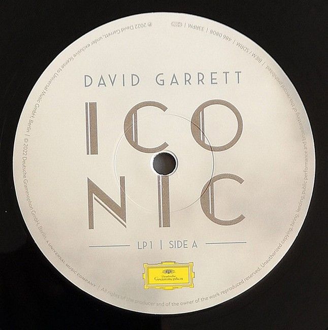 Платівка David Garrett – Iconic|Девід Гаррет-Знаковий(2xLP)