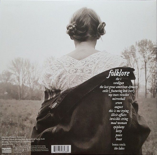 Taylor Swift – Folklore (2LP, Album, Deluxe Edition, Brown "In The Trees", Vinyl)
