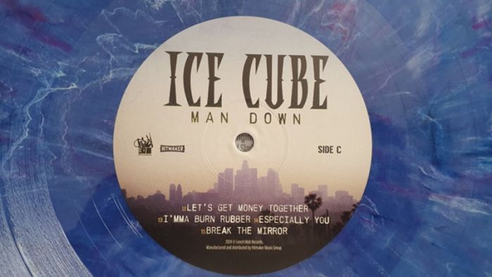 Ice Cube – Man Down (2LP, Limited Edition, Stereo, Blue Marble Vinyl)