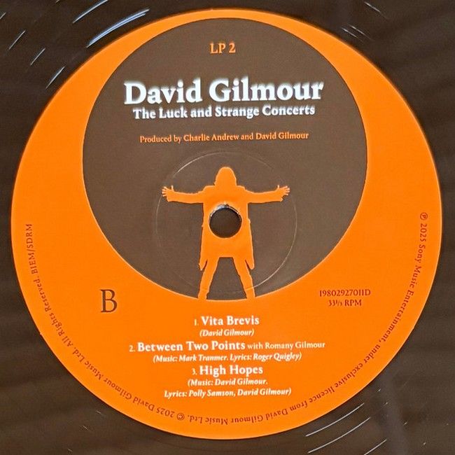David Gilmour - The Luck and Strange Concerts (4LP, Album, Stereo, Box-Set, Gatefold Sleeve, Slipcase, Vinyl)