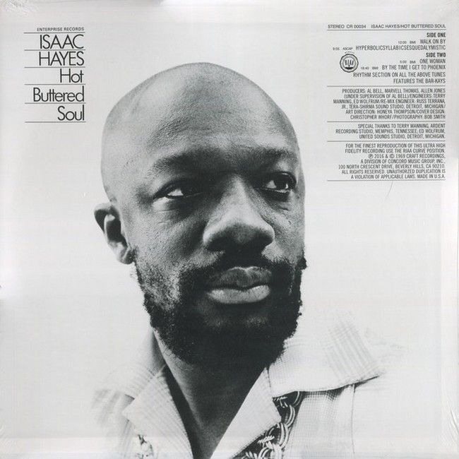 Isaac Hayes – Hot Buttered Soul (LP, Album, Reissue, Remastered, 180 Gram, Vinyl)