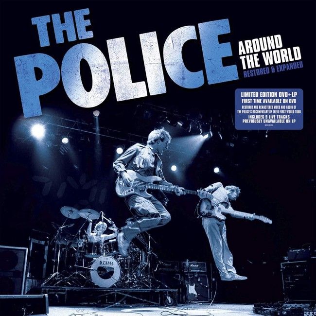 The Police – Around The World (Restored & Expanded) (LP, DVD, Album, Limited Edition, Gold Vinyl)