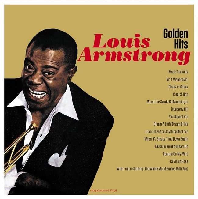 Louis Armstrong - Golden Hits (LP, Compilation, Red Vinyl)