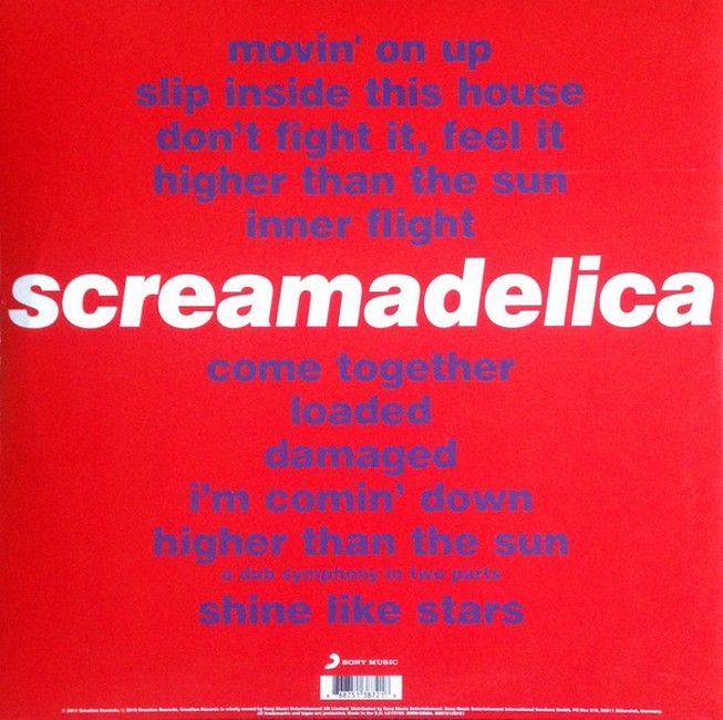 Primal Scream – Screamadelica (2LP, Album, Reissue, Remastered, Gatefold, 180 gram, Vinyl)