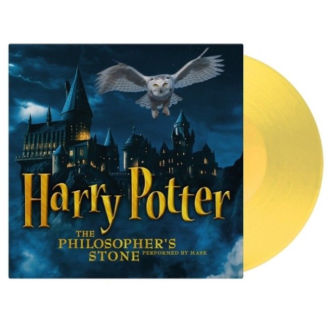 Mask - Harry Potter - the Philosopher's Stone (LP, Album, Limited Edition, Yellow, 180g, Vinyl)