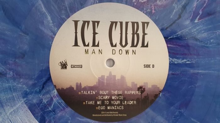 Ice Cube – Man Down (2LP, Limited Edition, Stereo, Blue Marble Vinyl)