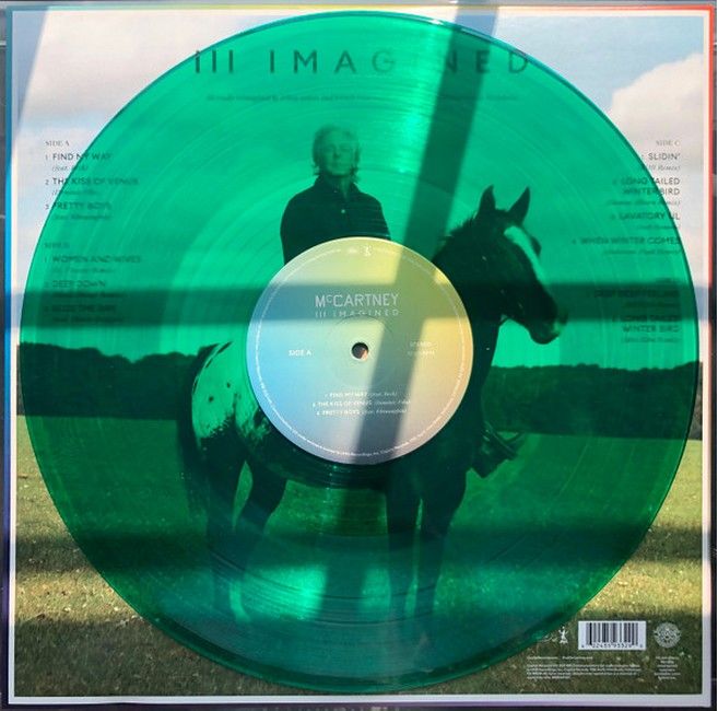 McCartney – McCartney III Imagined (LP, Limited Edition, Green [Transparent Dark Green] Vinyl)