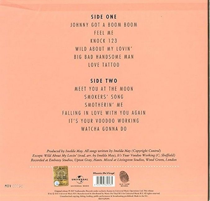 Imelda May – Love Tattoo (LP, Album, Reissue, 180 Gram, Vinyl)