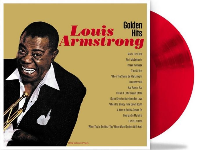 Louis Armstrong - Golden Hits (LP, Compilation, Red Vinyl)