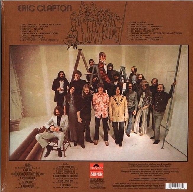 Eric Clapton – Eric Clapton (LP, Album, Vinyl)