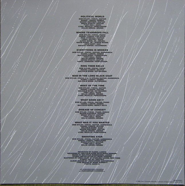 Bob Dylan – Oh Mercy (LP, Album, Reissue, Stereo, 180g, Vinyl)