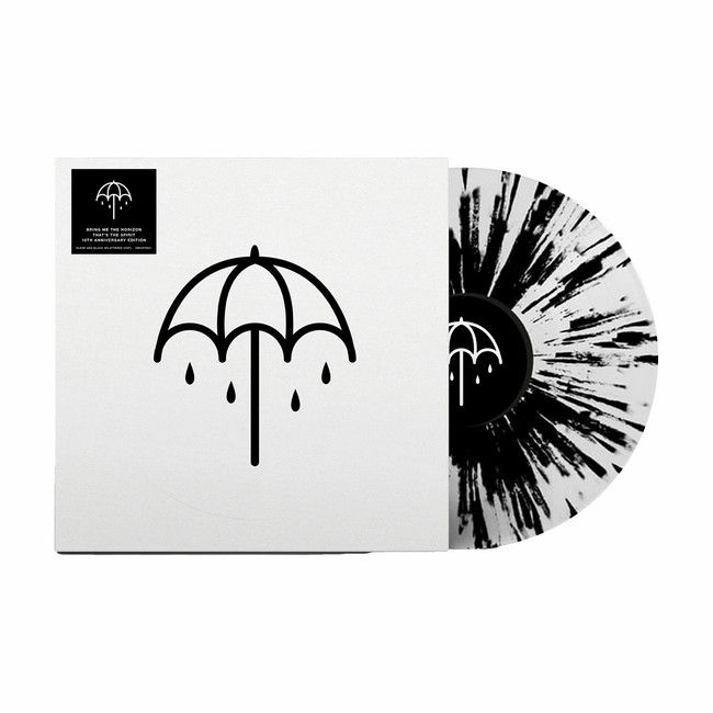 Bring Me the Horizon - That's the Spirit (LP, Album, Reissue, Clear w/ Black Splatter, 10th Anniversary, Vinyl)