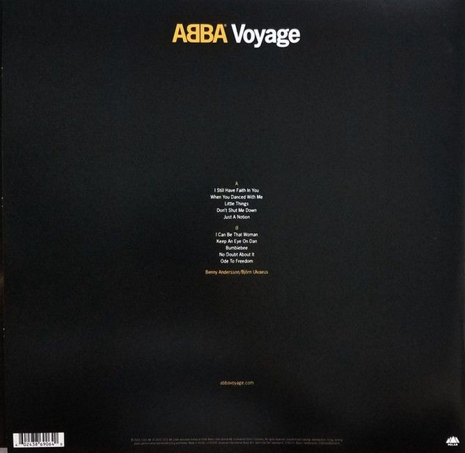 Платівка ABBA – Voyage|ABBA-Вояж