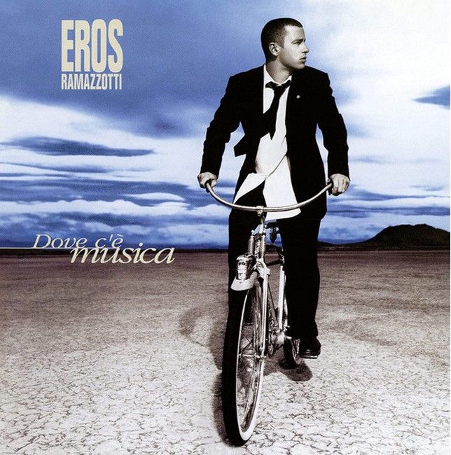 Eros Ramazzotti – Dove C'e Musica (2LP, Album, Reissue, Remastered, Transparent Blue Vinyl)
