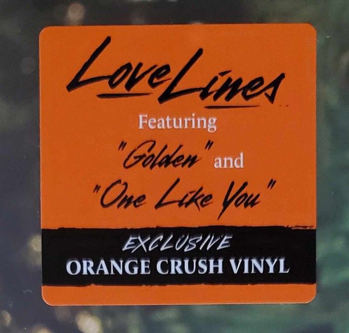 Платівка  L.P. – Love Lines (LP, Album, Orange Crush, Vinyl)|LP-Лінії кохання