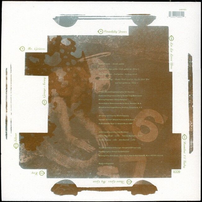 Платівка Pixies – Doolittle|Піксі-Дулітл