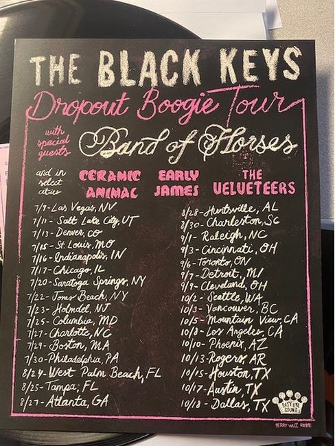 Платівка The Black Keys – Dropout Boogie|Чорні ключі-Бугі-випадок
