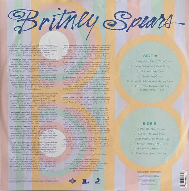 Britney Spears – ...Baby One More Time (LP, Album, Limited Edition, Picture Disc Vinyl)