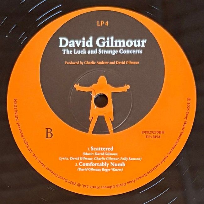 David Gilmour - The Luck and Strange Concerts (4LP, Album, Stereo, Box-Set, Gatefold Sleeve, Slipcase, Vinyl)