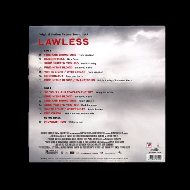 Nick Cave & Warren Ellis - Lawless (LP, Limited Edition, Numbered, 8-Page Booklet, Smoke Coloured Vinyl)