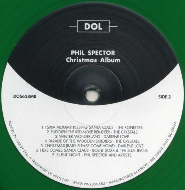 Various - A Christmas Gift for You (LP, Album, Limited Edition, Reissue, Unofficial Release, Mono, Green Vinyl)