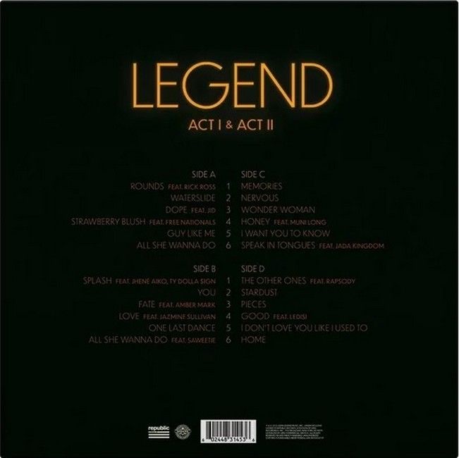 Платівка John Legend – Legend|Джон Легенда-Легенда(2xLP)