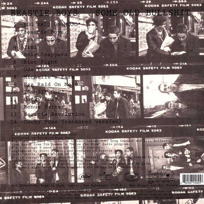 Beastie Boys – Some Old Bullshit (LP, Compilation, Reissue, 180gram, Vinyl)