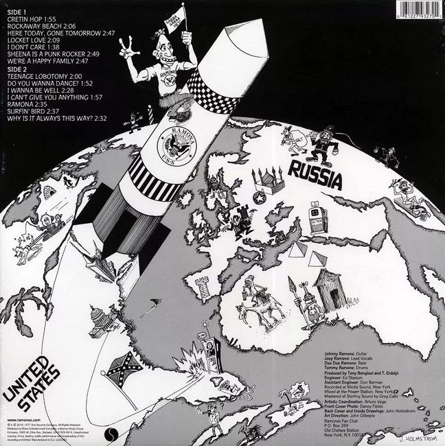 Ramones – Rocket To Russia (LP, Album, 180 Gram, Vinyl)