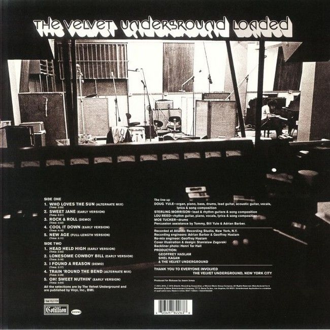 The Velvet Underground – Loaded (Alternate Version) (LP, Album, Limited Edition, Clear Vinyl)