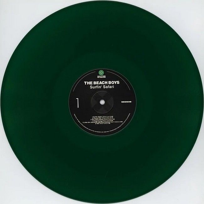 The Beach Boys – Surfin’ Safari (LP, Album, Limited Edition, Green Vinyl)
