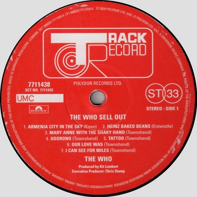 The Who – The Who Sell Out (2LP, Album, Reissue, Remastered, Vinyl)