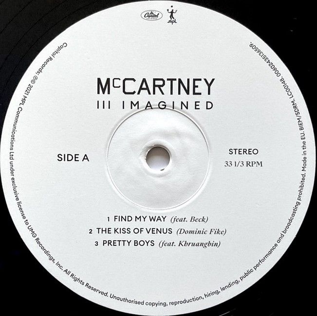 Платівка McCartney – McCartney III Imagined|Пол Маккартні-Маккартні III Уяви(2xLP)