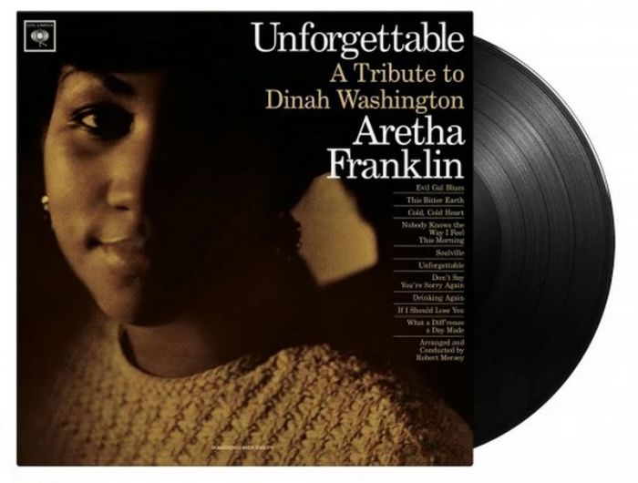 Aretha Franklin – Unforgettable (A Tribute To Dinah Washington) (LP, Album, Reissue, Stereo, Vinyl)