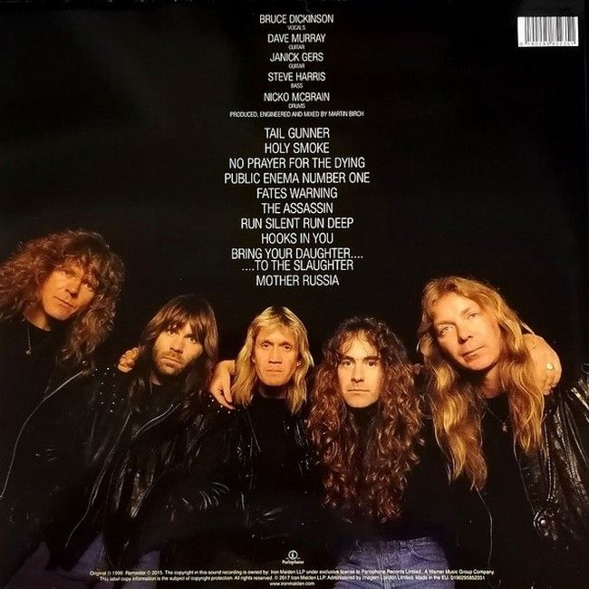 Iron Maiden – No Prayer For The Dying (LP, Album, Reissue, Remastered, Vinyl)