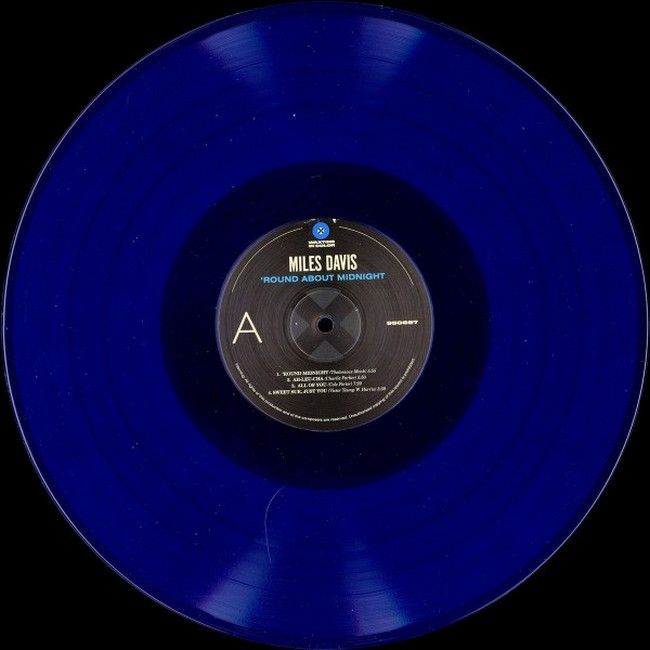 Miles Davis – 'Round About Midnight (LP, Album, Limited Edition, Blue Vinyl)
