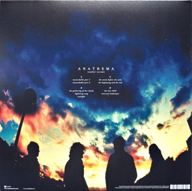 Платівка Anathema – Weather Systems|Анафема-Погодні системи(2xLP)